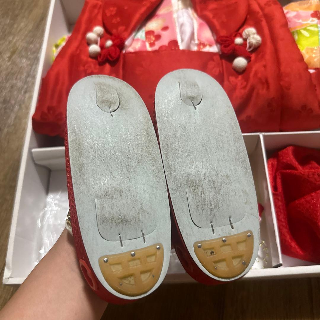 着物 七五三 3歳 女の子 セット 中古品 子供着物