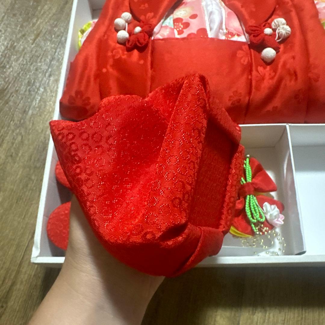 着物 七五三 3歳 女の子 セット 中古品 子供着物
