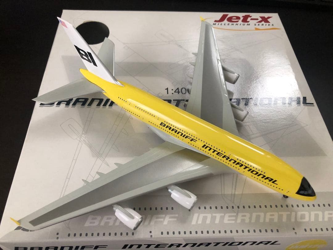 航空機・ヘリコプター Jet-X 1/400 JXM126 A380 BRANIFF