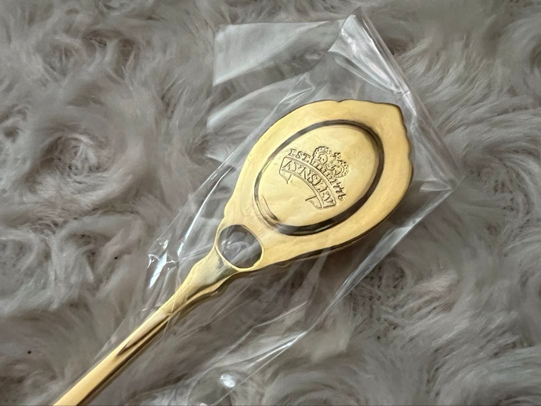 エインズレイ　陶器の装飾　カトラリーセット　スプーン＆フォーク〈10本セット〉