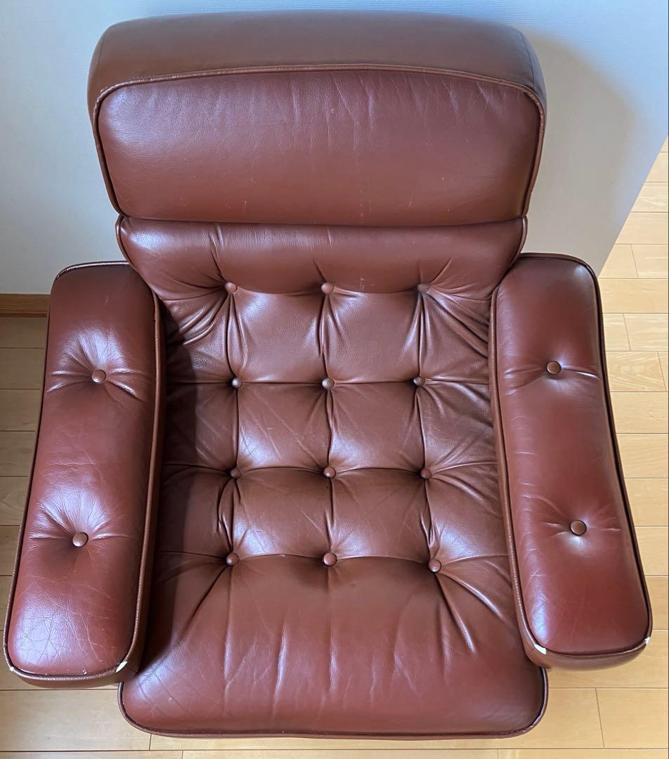 1人掛けソファ　合皮