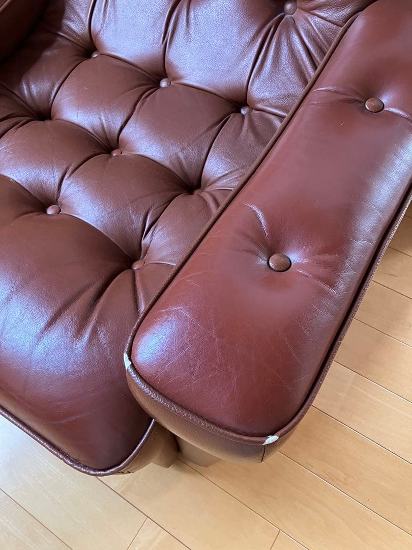 1人掛けソファ　合皮