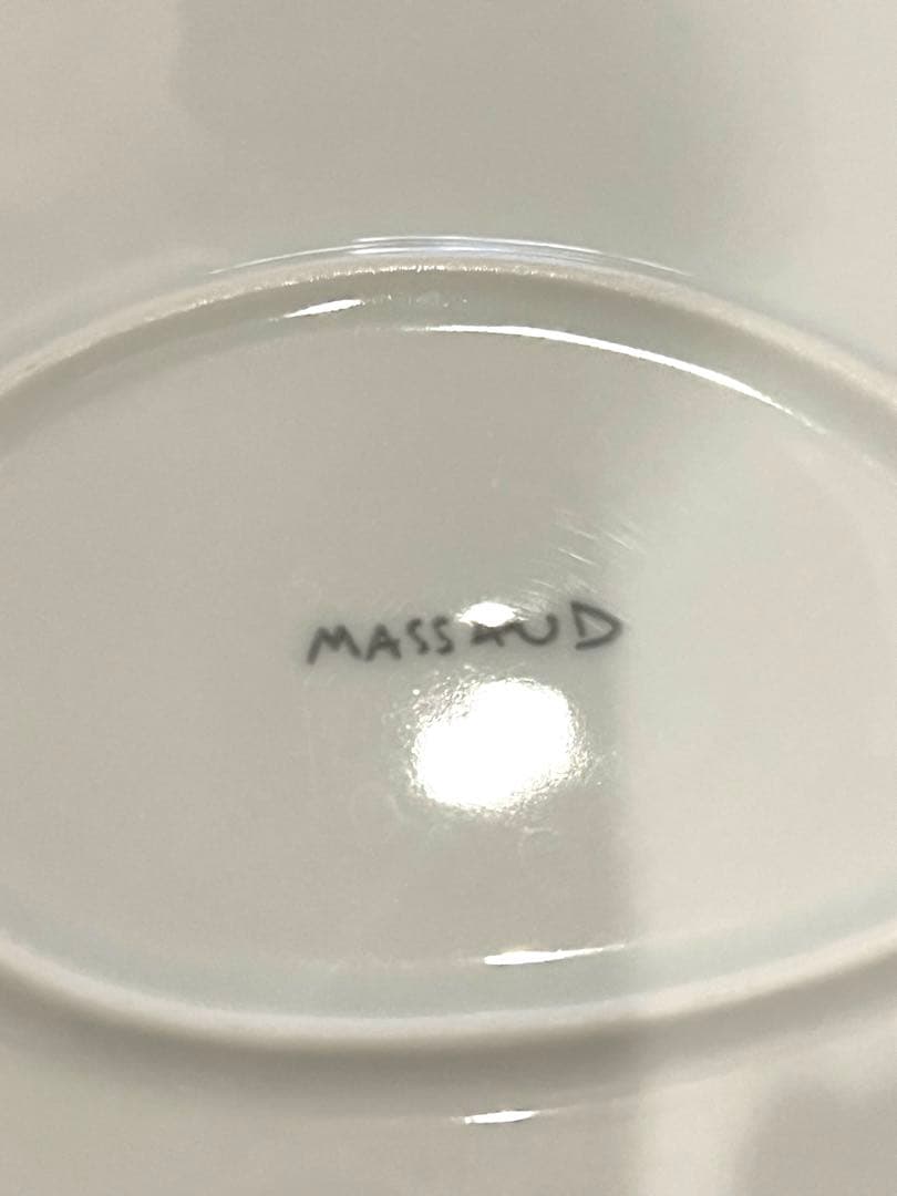 ホワイトだ円形大皿 4枚セット