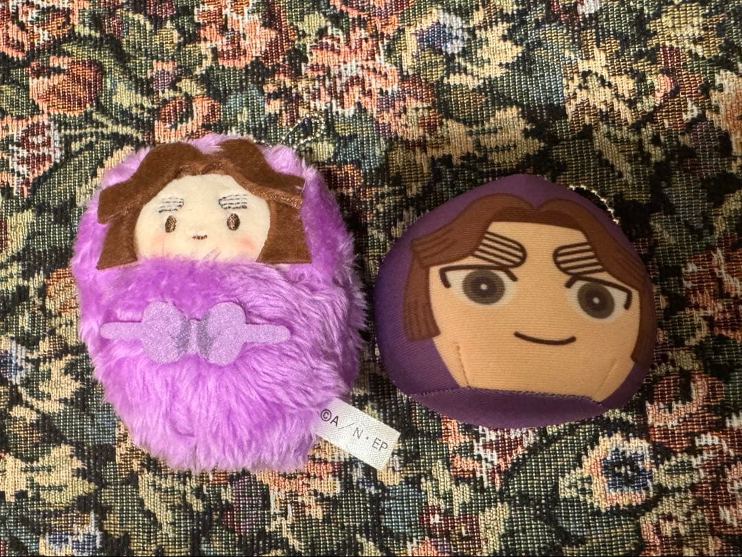 忍たま乱太郎　平滝夜叉丸　ハート缶バッジ　ほわぬい　くるたぴぬい　おまんじゅう