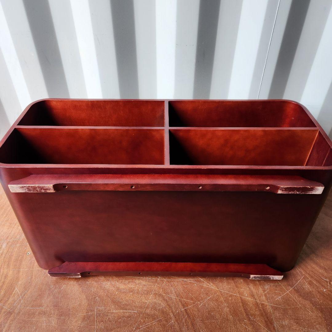 ヴィンテージ　スペースエイジ 木製 オープンシェルフ テレビボード 収納