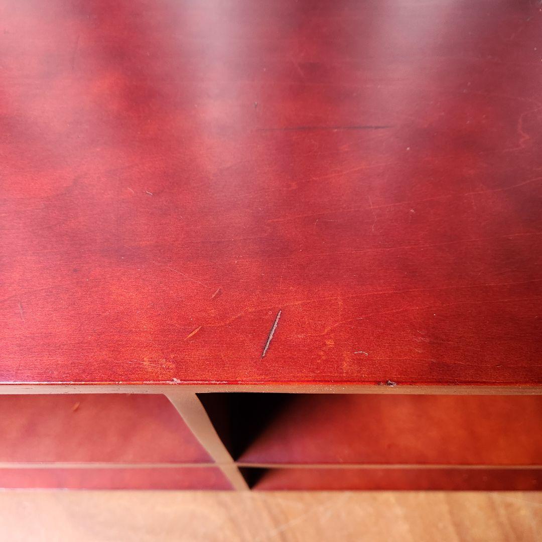 ヴィンテージ　スペースエイジ 木製 オープンシェルフ テレビボード 収納