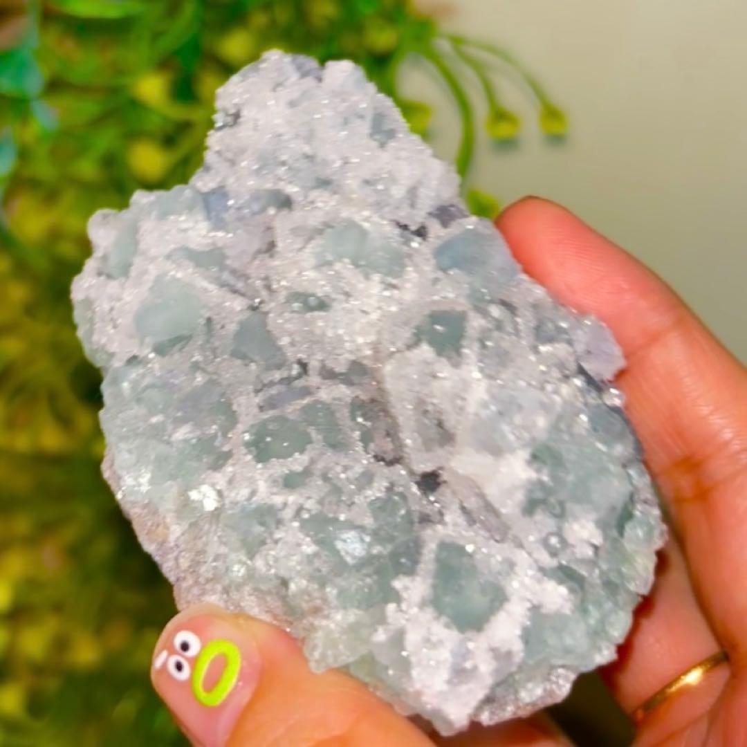 キラキラフローライト　透明感　高品質　ハイグレード　パワー