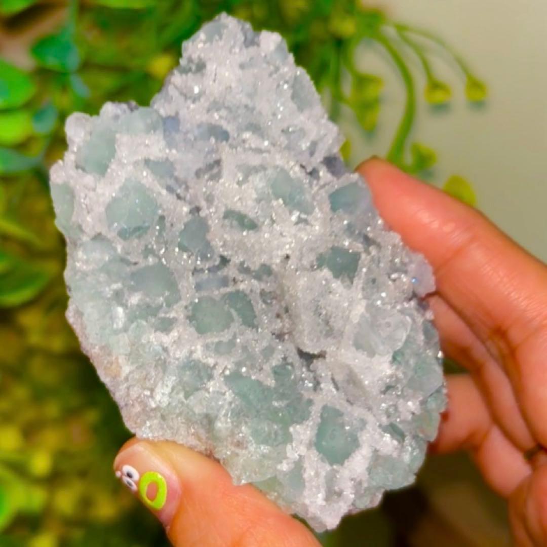 キラキラフローライト　透明感　高品質　ハイグレード　パワー