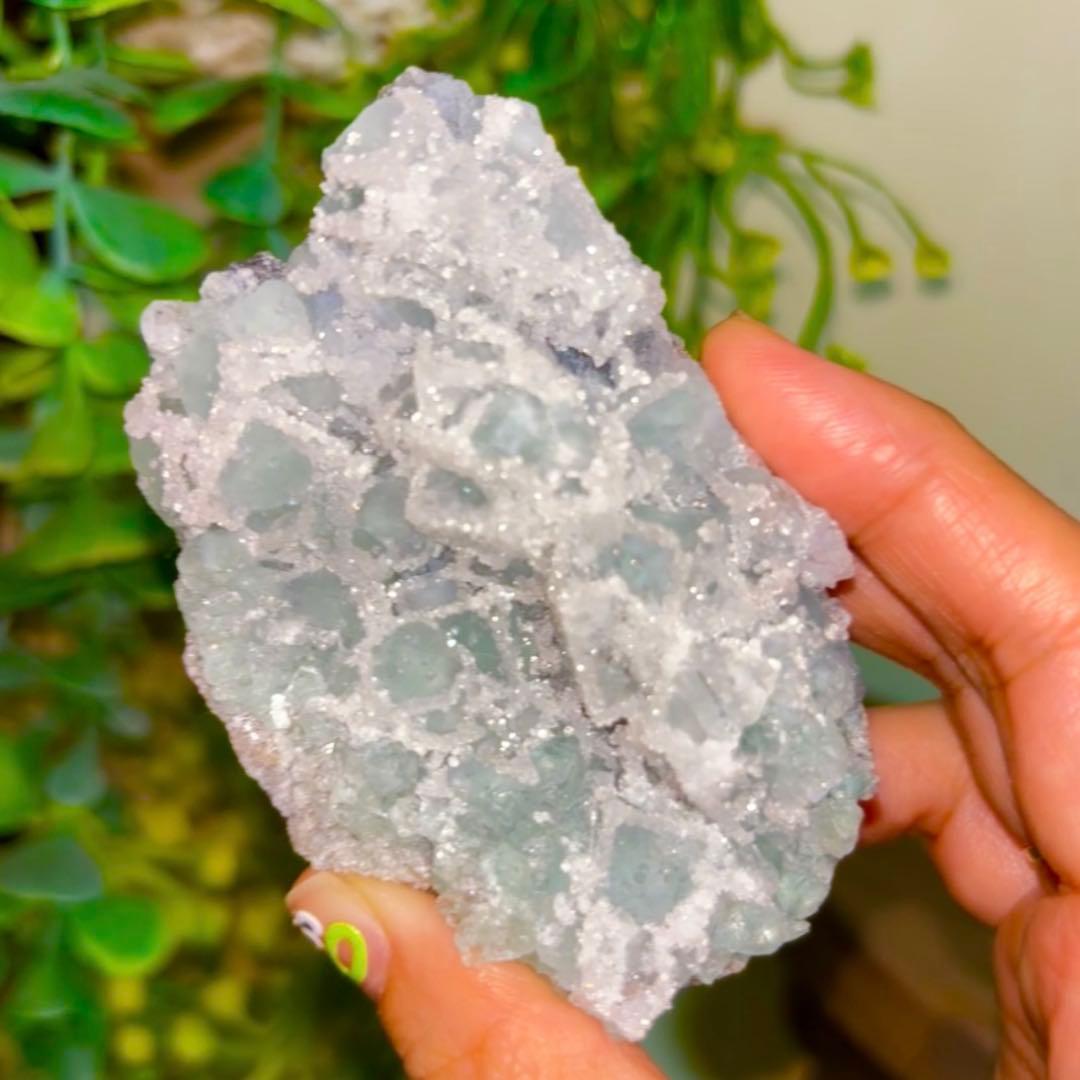 キラキラフローライト　透明感　高品質　ハイグレード　パワー