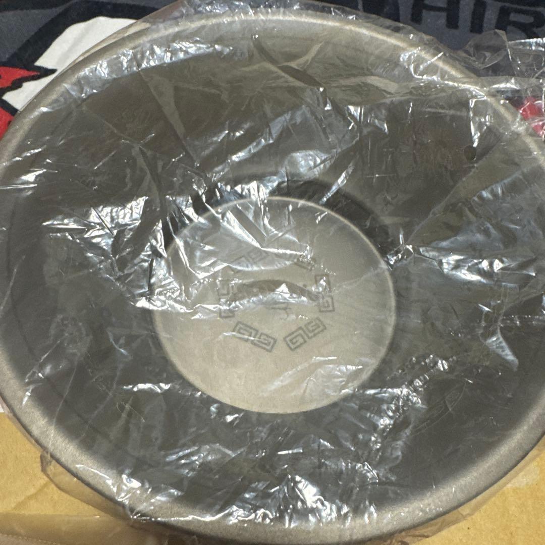 天下一品×deps（デプス）チタンラーメンどんぶり 開封未使用品と新品未開封品