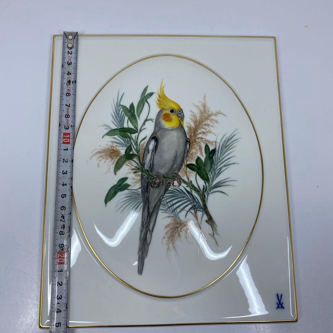 マイセン　インコ　プラーク　トニトコ　東さ7-0304☆2F