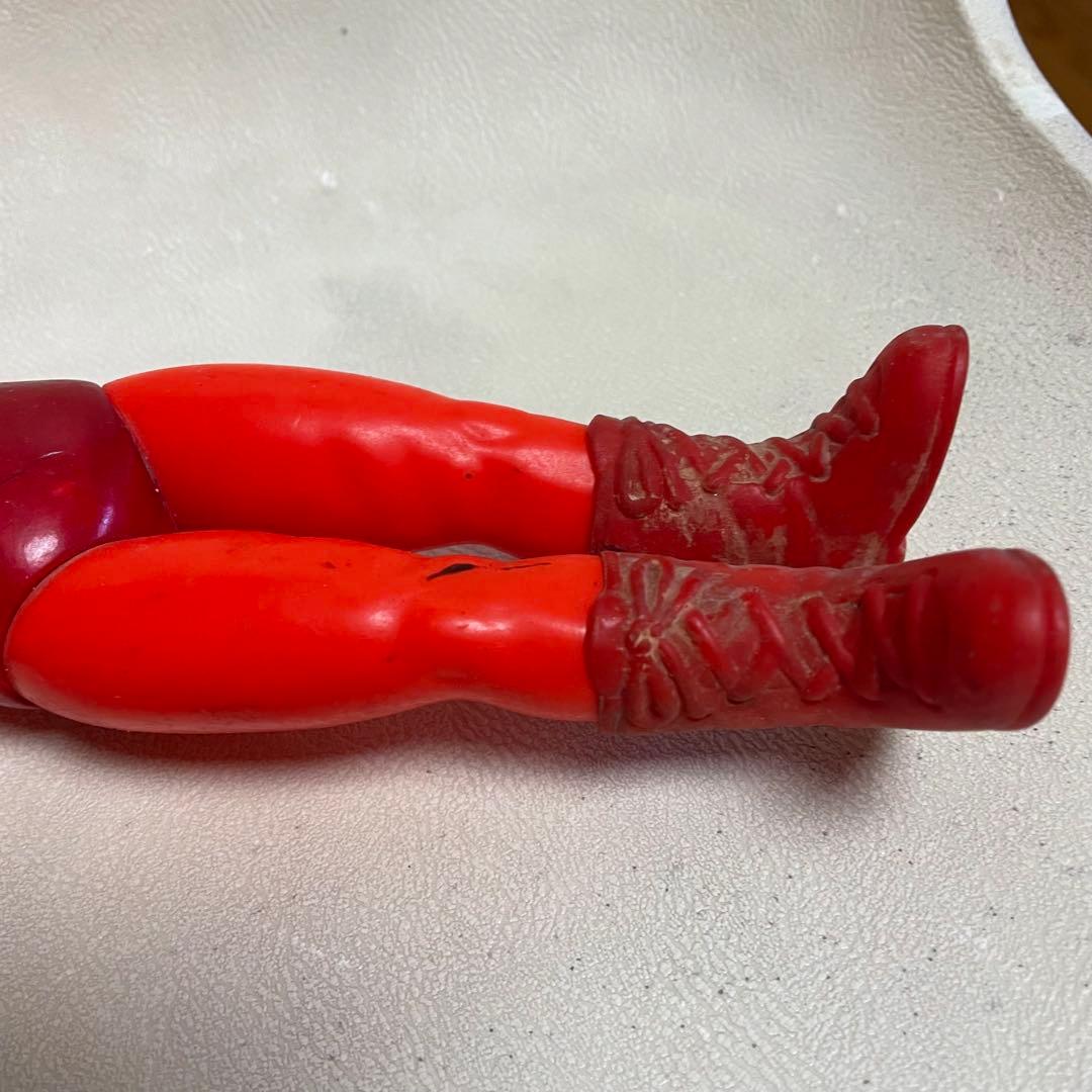 タイガーマスク　レッドデスマスク　ソフビ人形