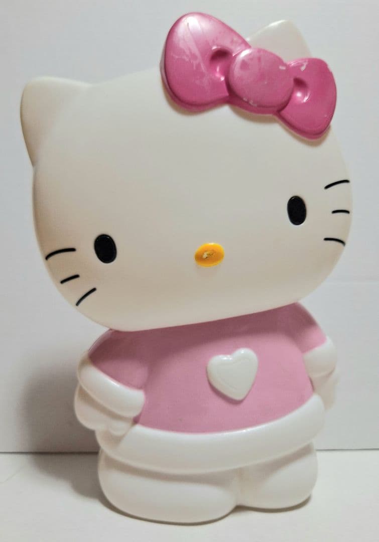 ハローキティ 1990 プラスチック貯金箱 サンリオ インテリア 激レア