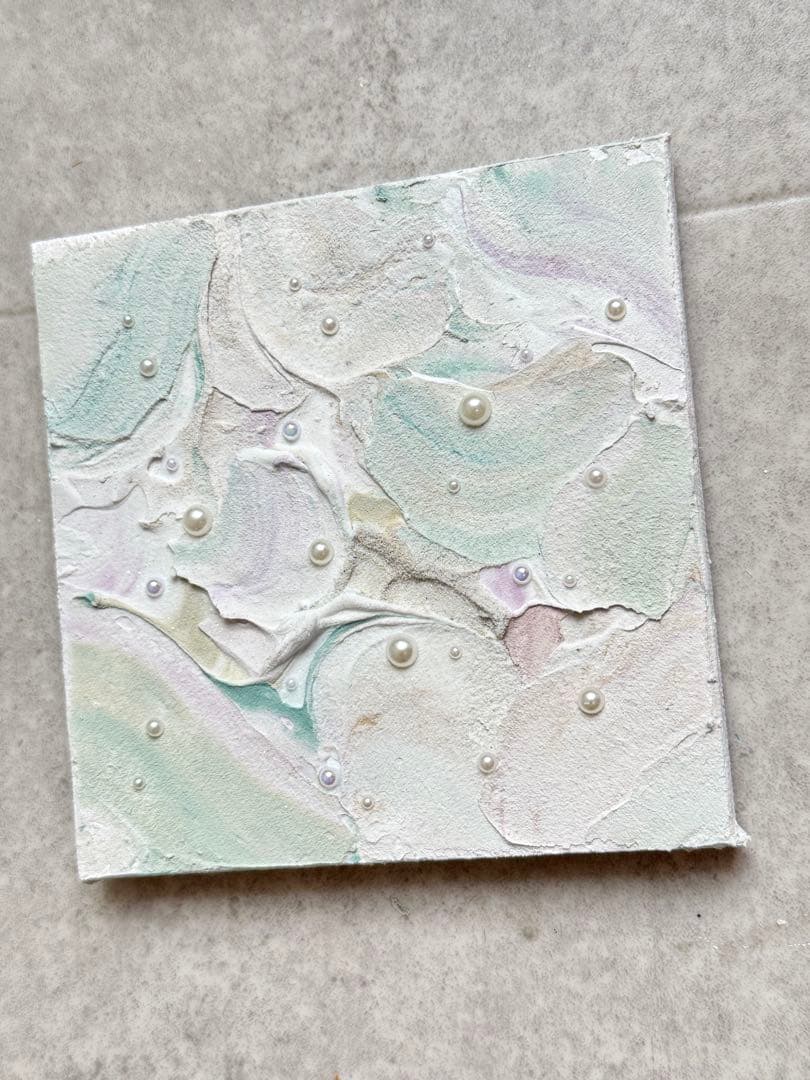 アクリル画テクスチャーアートno.19抽象画キャンバスアートパネル