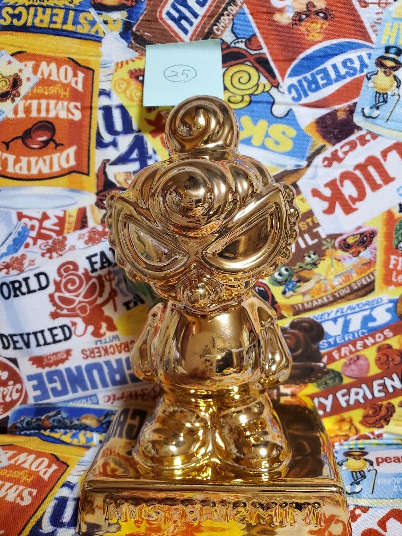 ヒスミニ貯金箱 ゴールド＋１体