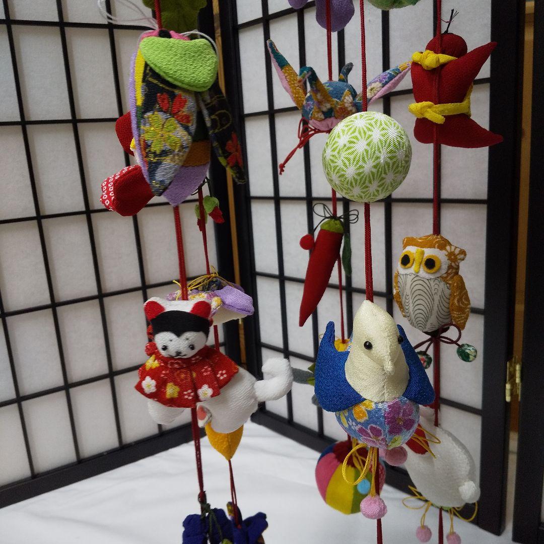 吊るし飾り ちりめんハンドメイド 吊るしびな