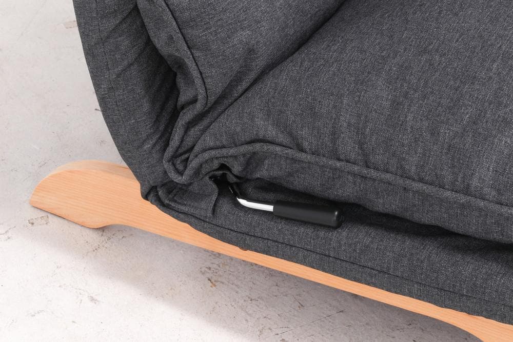 《新品・送料無料》ダブルクッション座椅子　フィット２　１Ｐ　ＤＧＹ