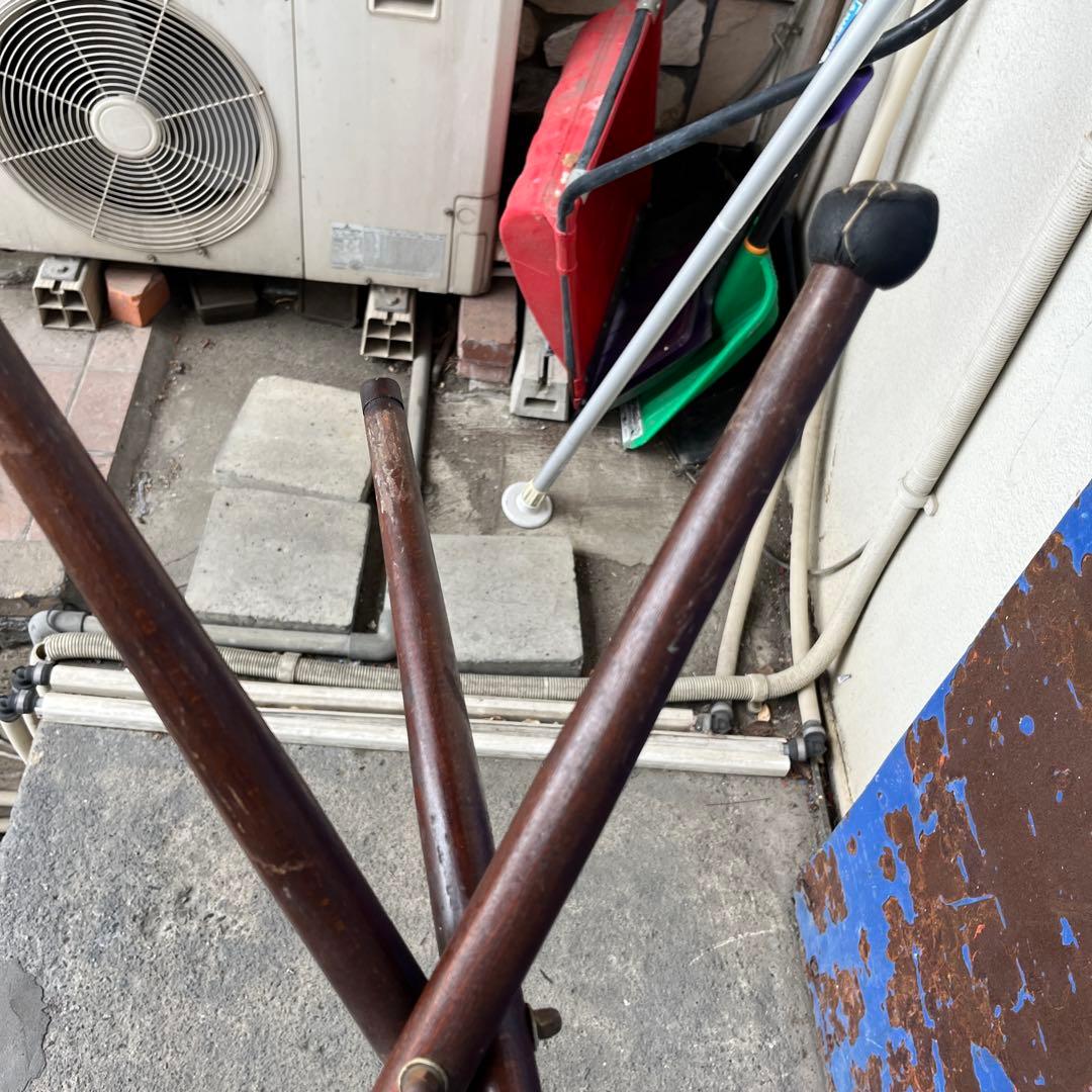 【昭和33年プレート付】◆◇スツール◆◇昭和レトロ◆◇程度良好◆◇