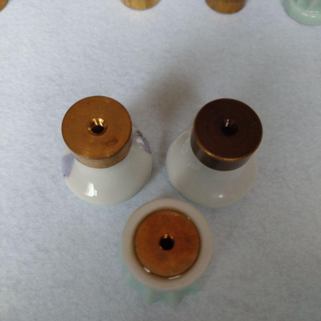 アンティーク　引き出し取っ手　つまみ　リモージュ