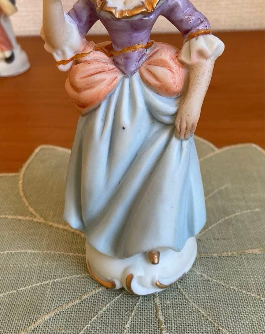 瀬戸ノベルティ陶器人形 陶器置物 昭和レトロ アンティークドール 瀬戸