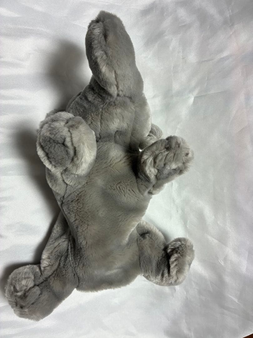 稀少 KORIMCO グレーの象のぬいぐるみ パペット 指人形 新品 ぞうさん