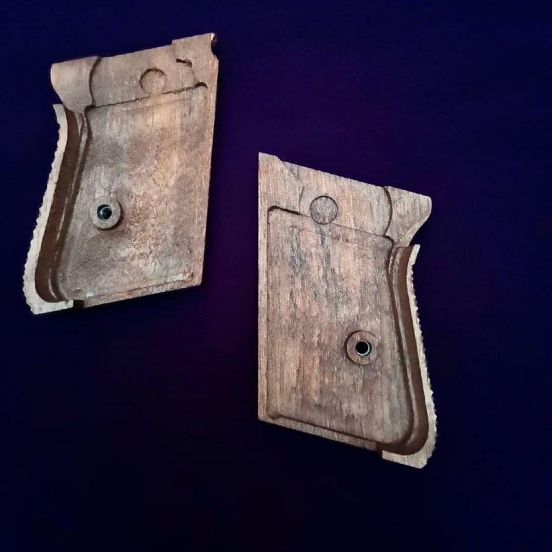 ワルサーPPK CAW製木製グリップ