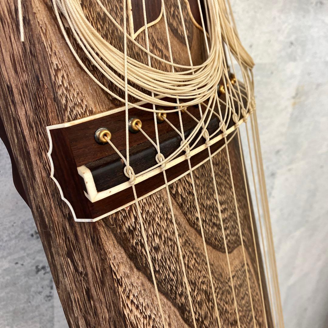 昭和レトロ すだれ彫り 13弦 琴 箏 和楽器 弦楽器 伝統工芸 楽器 レトロ