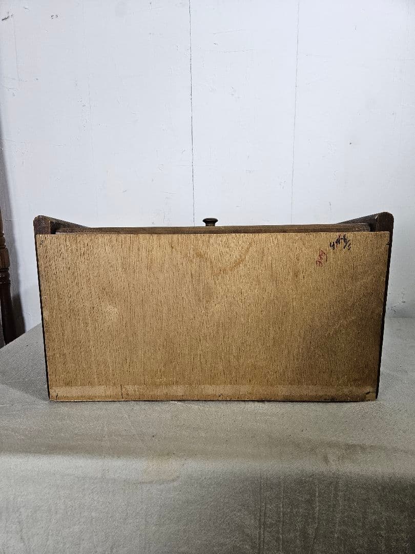 USヴィンテージ 木製のブレッドケース パン ボックス 収納 古家具 店舗什器