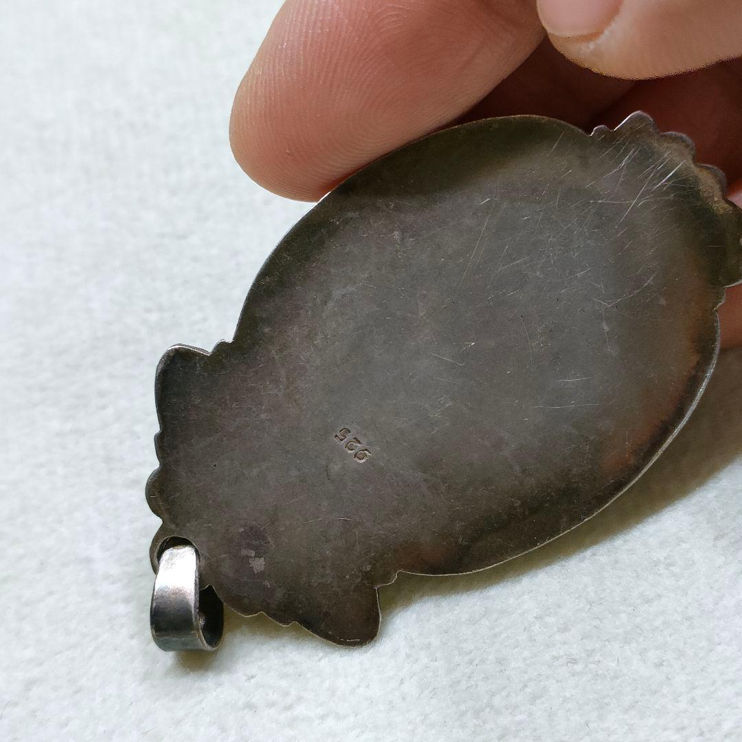 2AE92 　ターコイズ　925　ペンダントトップ