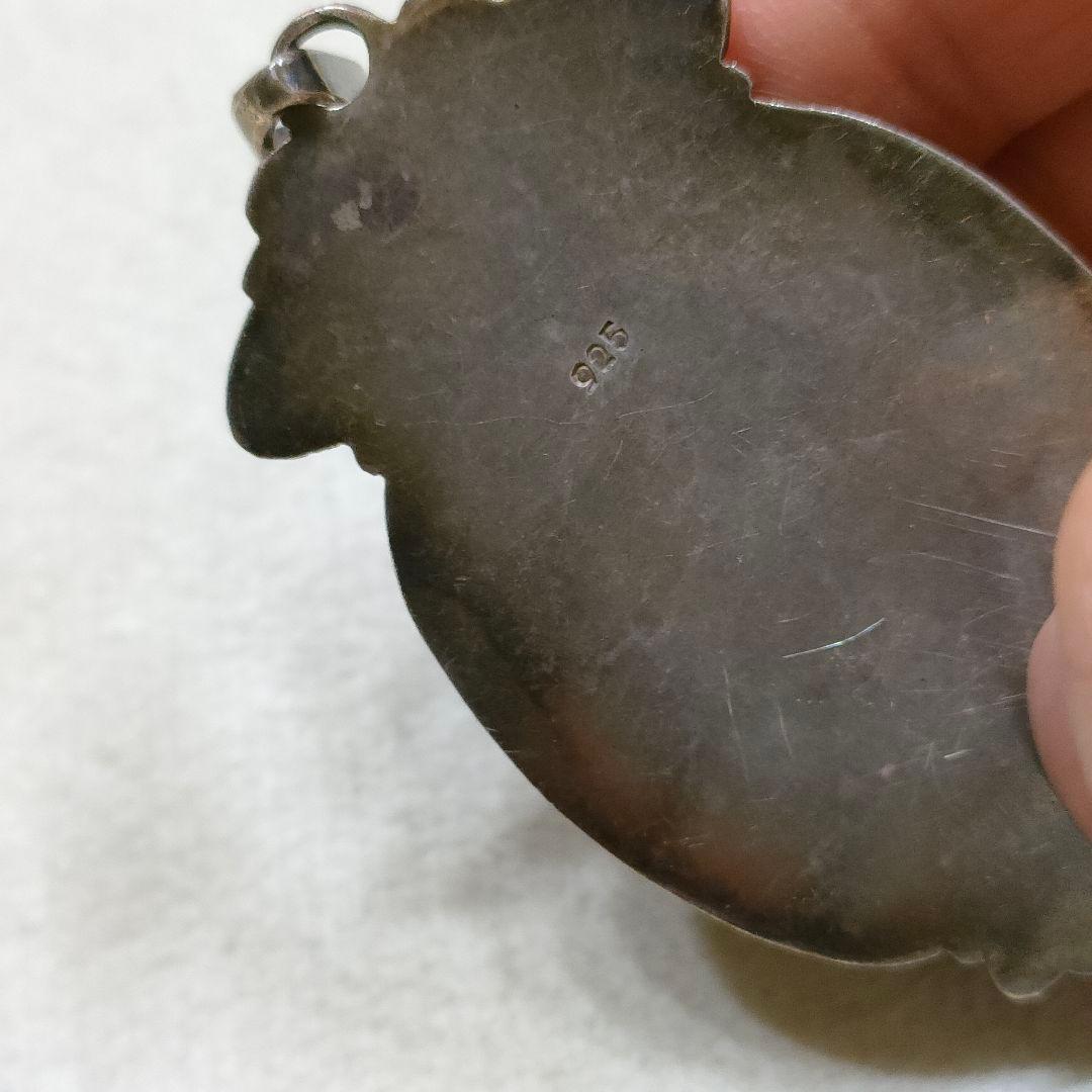 2AE92 　ターコイズ　925　ペンダントトップ