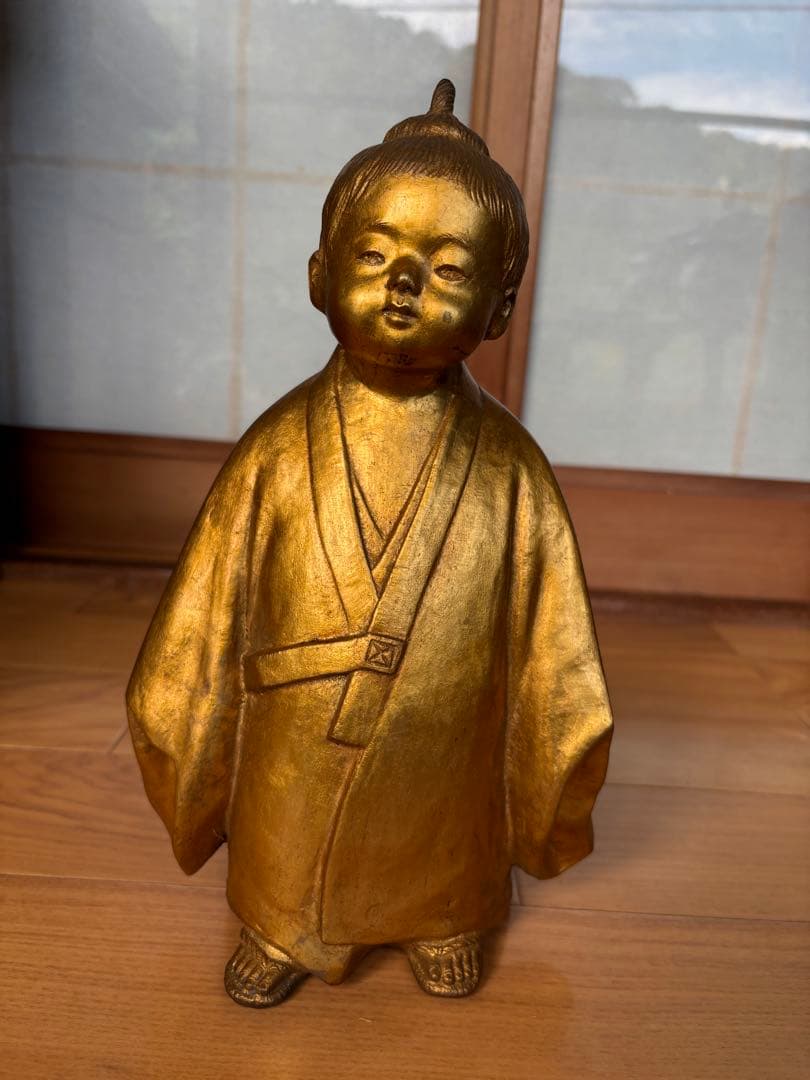 アンティーク 無我童子像