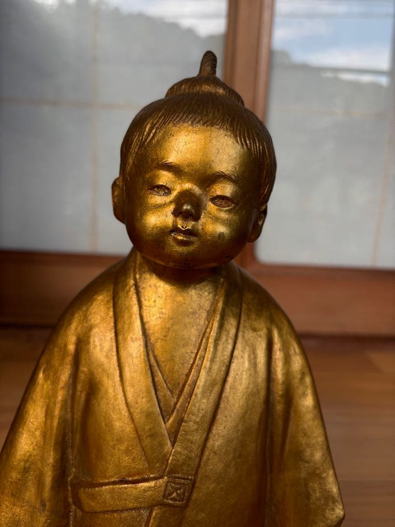 アンティーク 無我童子像