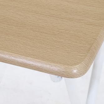 折りたたみ可能 簡易テーブルチェアセット ホワイト