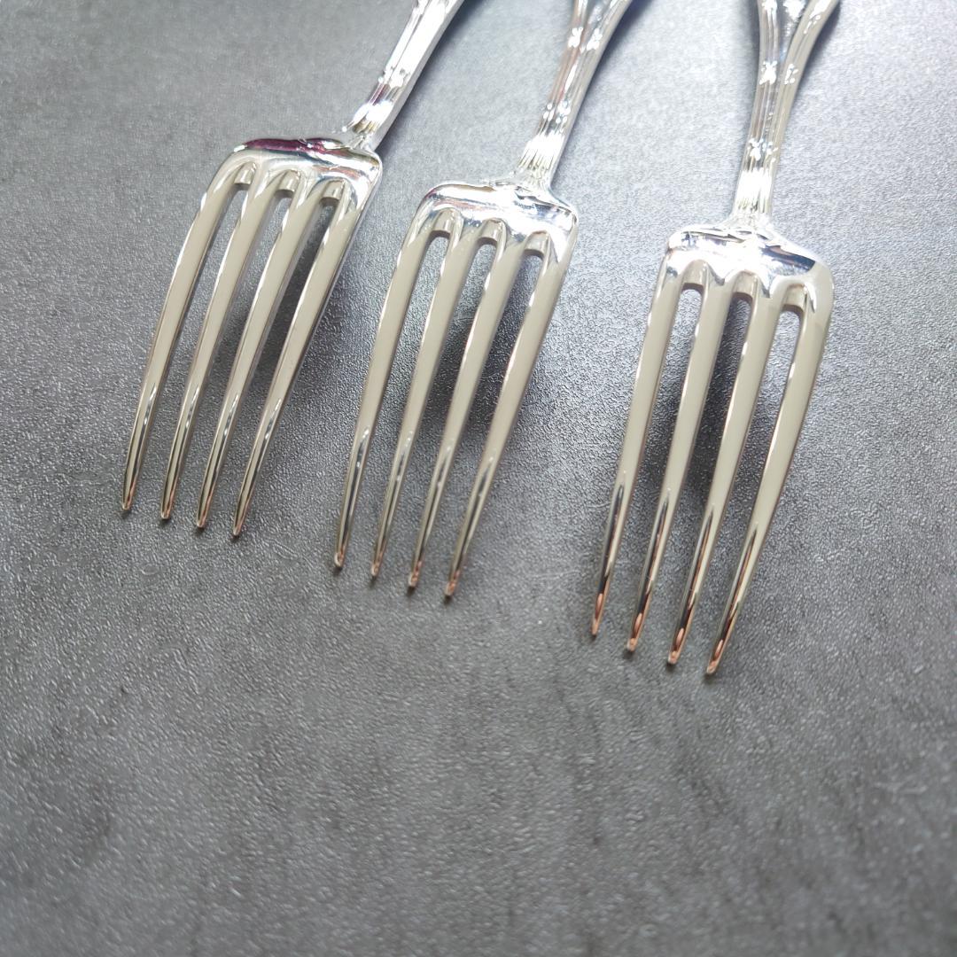 希少 クリストフル リュバン スタンダードフォーク 3点