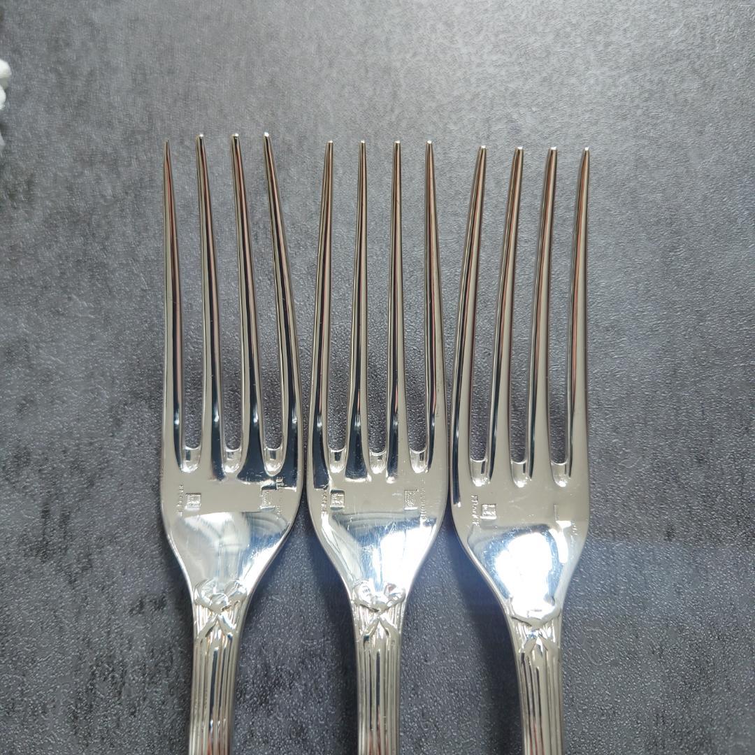 希少 クリストフル リュバン スタンダードフォーク 3点