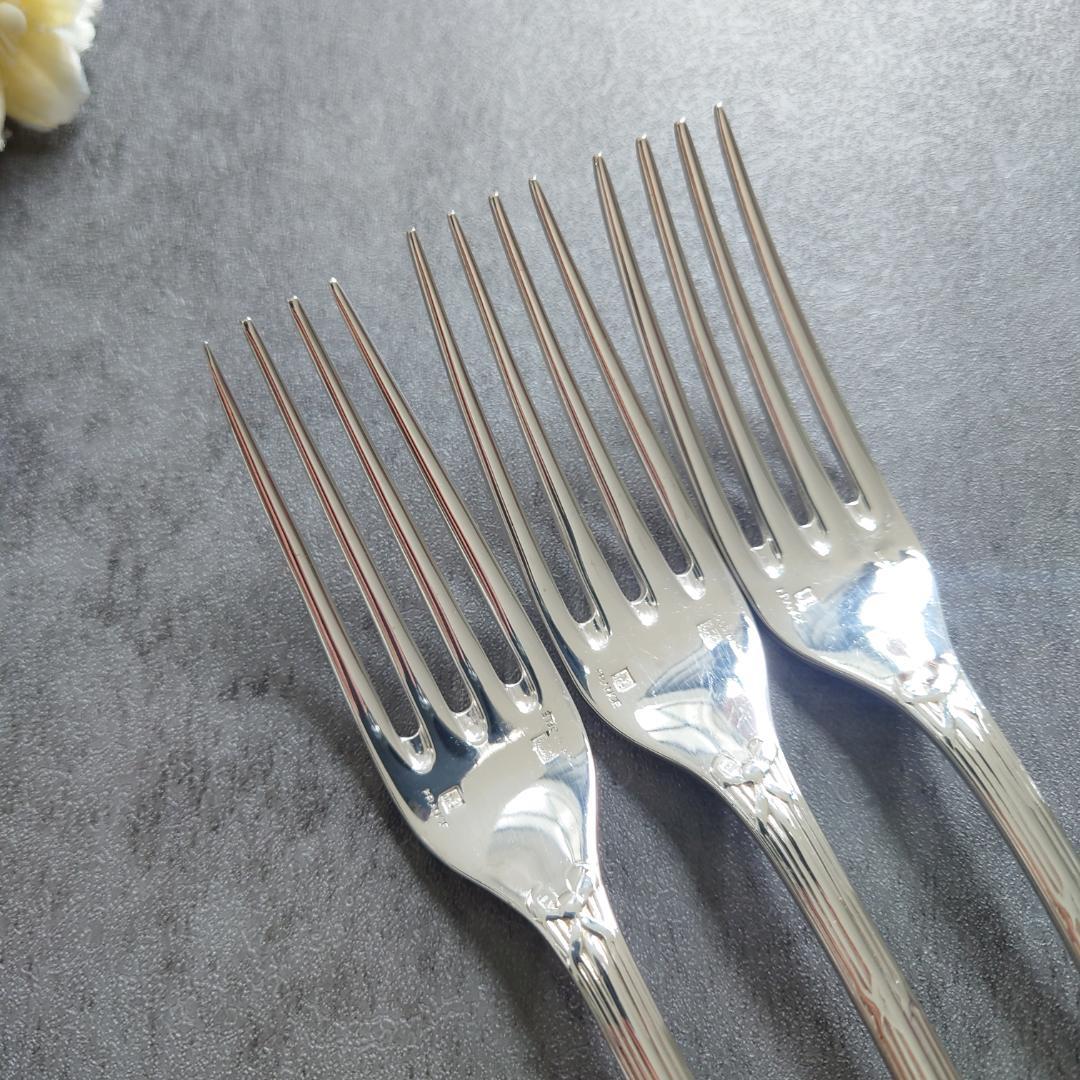 希少 クリストフル リュバン スタンダードフォーク 3点