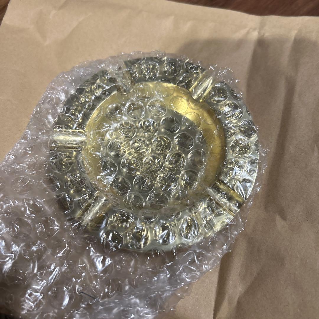 budspool GOLD BRASS ASHTRAY 新品未使用　舐達磨⑨