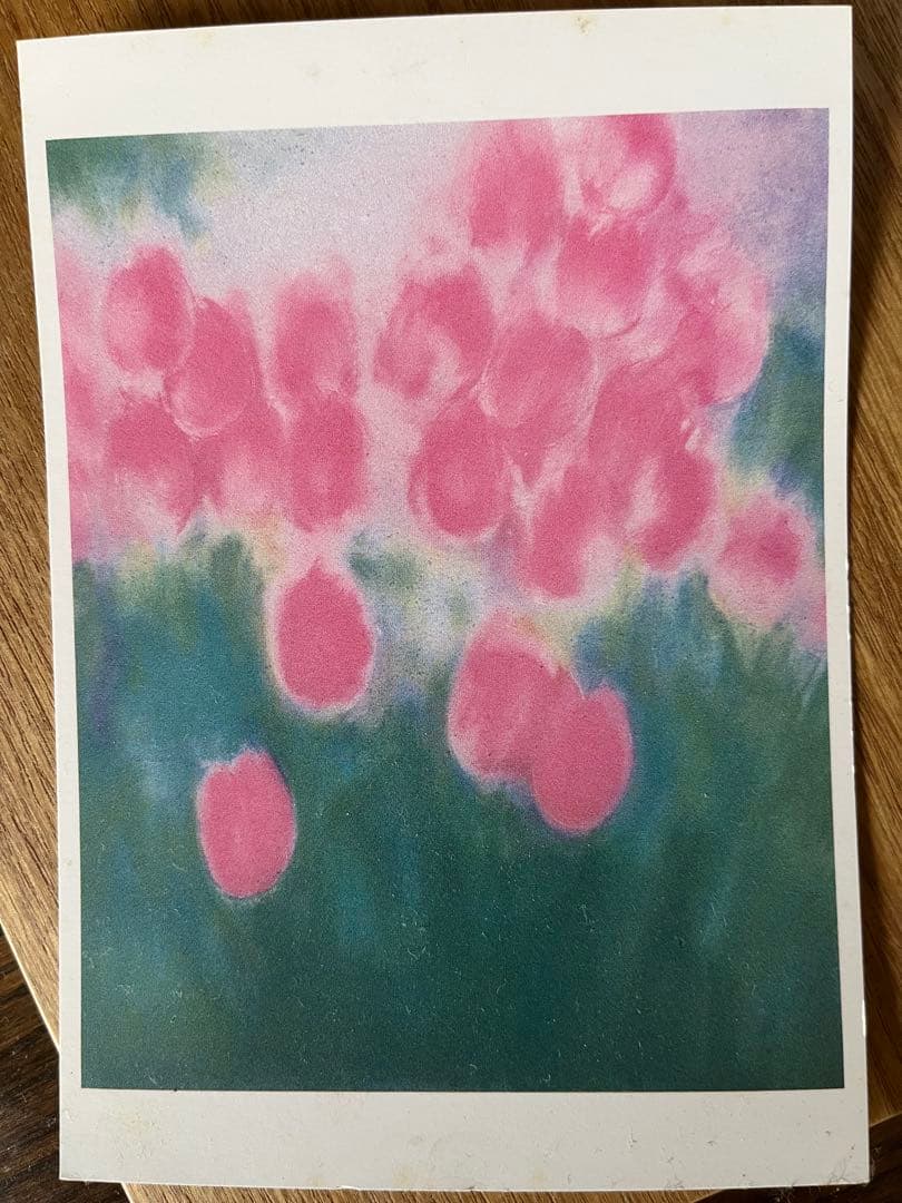 大きめ　リトグラフ　新品額入　46✖️63 ジニーキム　サイン　ED 証明書あり