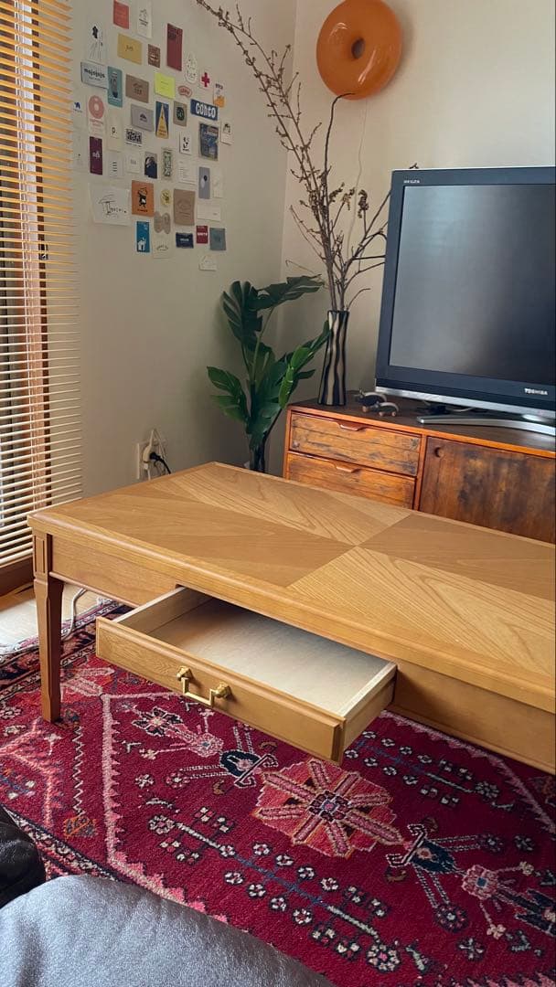 マルニ木工　センターテーブル 地中海シリーズ　ダイニングテーブル