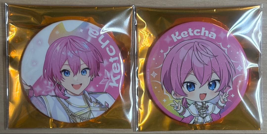 すとふぇす 2026 AMPTAK ランダム缶バッジ けちゃ セット - メルカリ