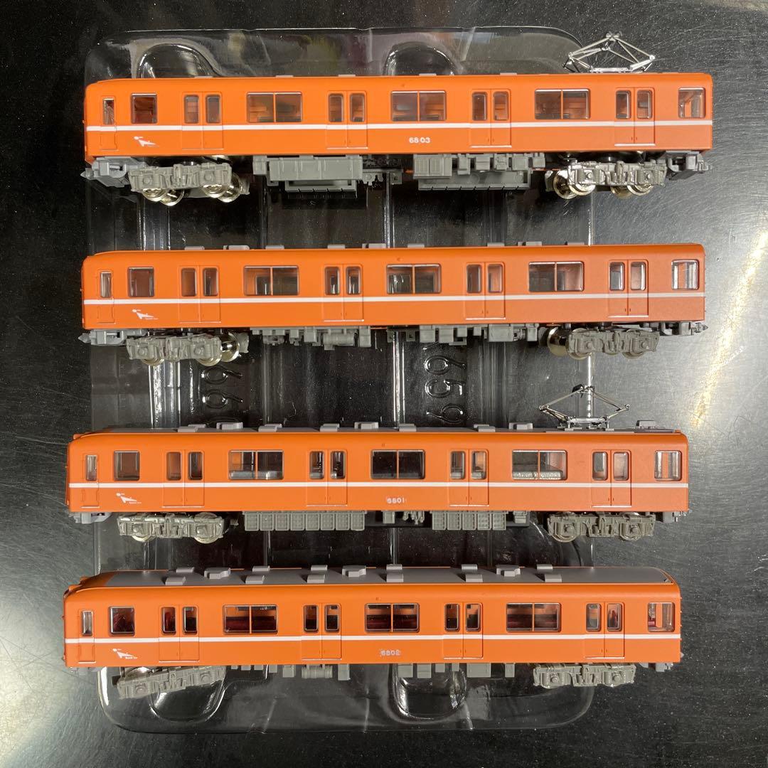 TNカプラーNゲージ化 モーターあり】近鉄6800系4両セット