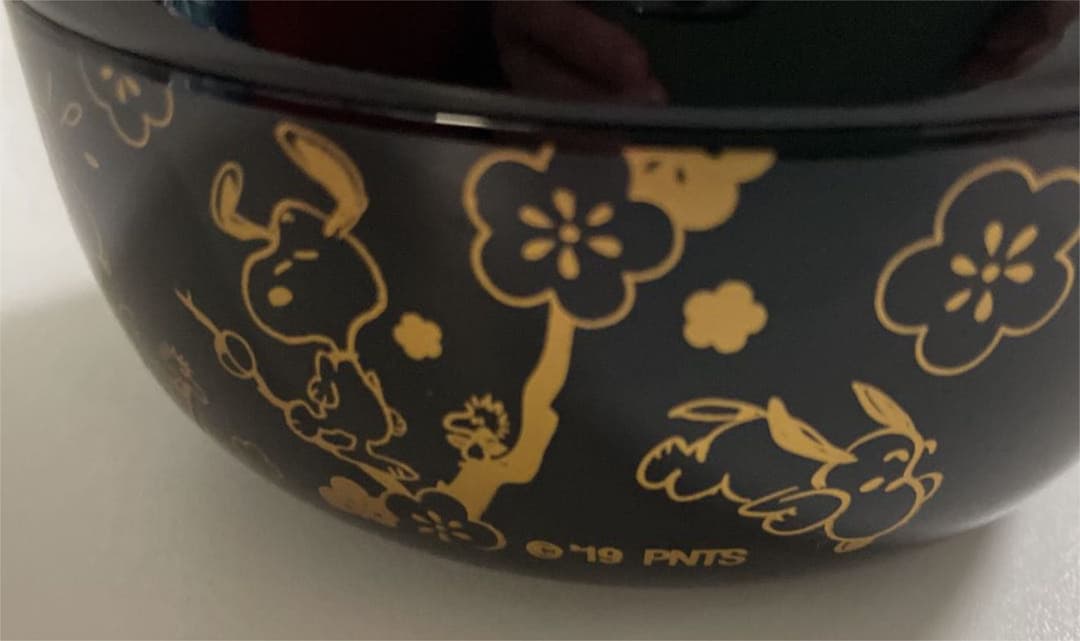 スヌーピー　ボンボニエール　黒　2019 銀座三越　限定品