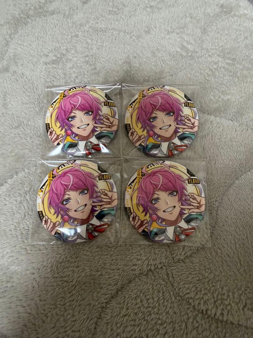 ヒプマイ ヒプノシスマイク 飴村乱数 Flava 缶バッジ - メルカリ