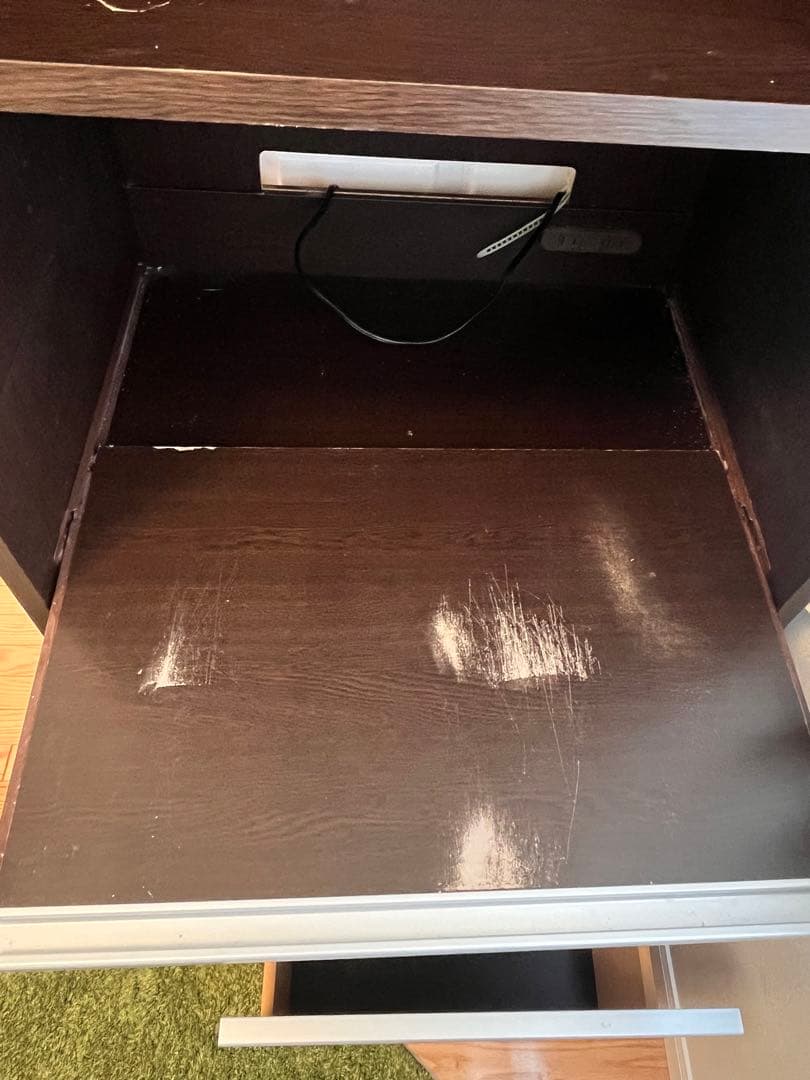 キッチン棚　キッチンラック　米びつ付き　炊飯器置き　キッチン収納