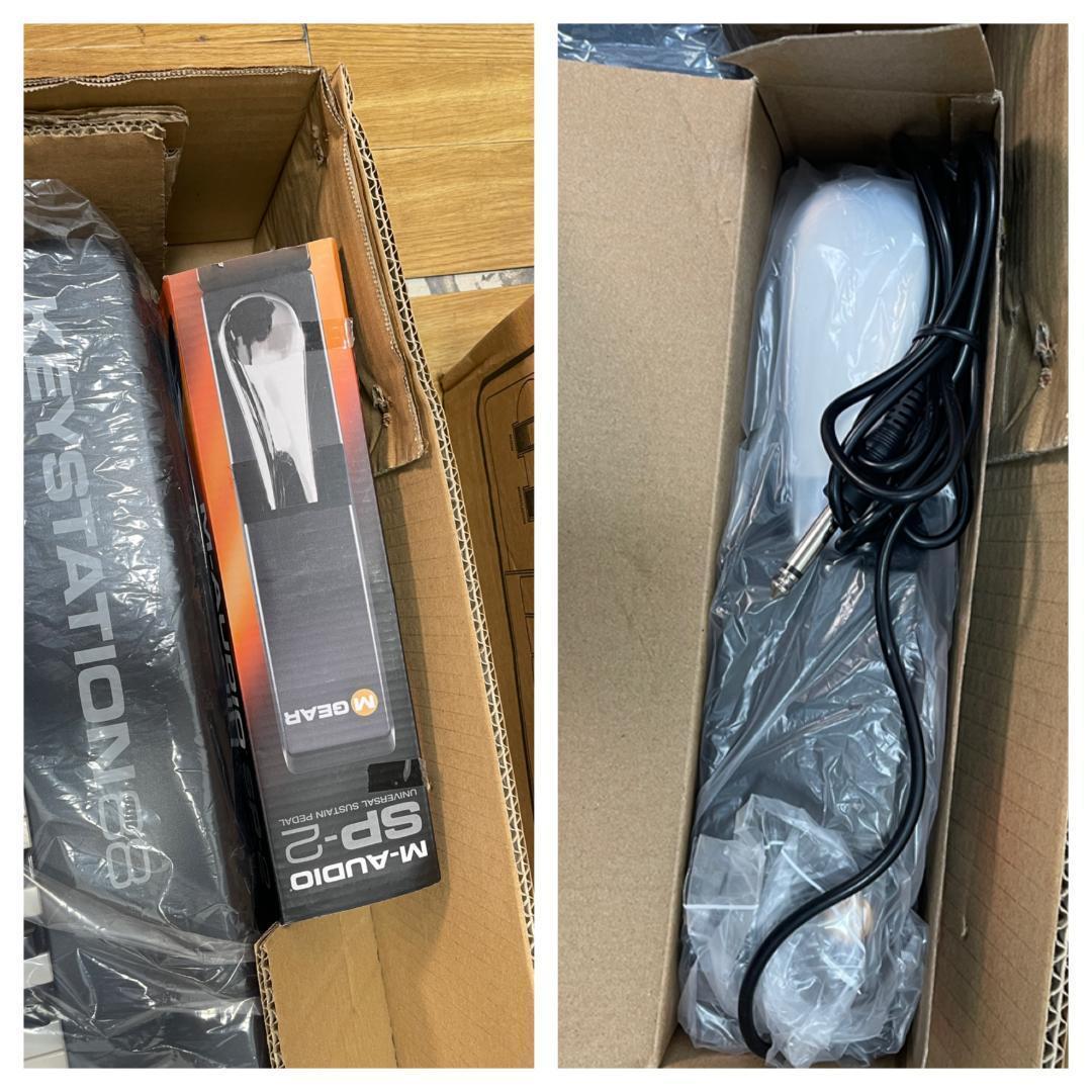 2Y♦874 M-AUDIO MIDI キーボード KEYSTATION 88