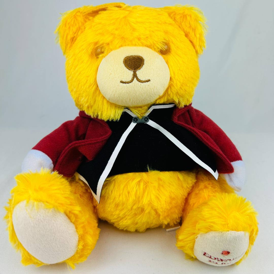 鋼の錬金術師展 テディベア エドワード・エルリックモデル ぬいぐるみ　ハガレン