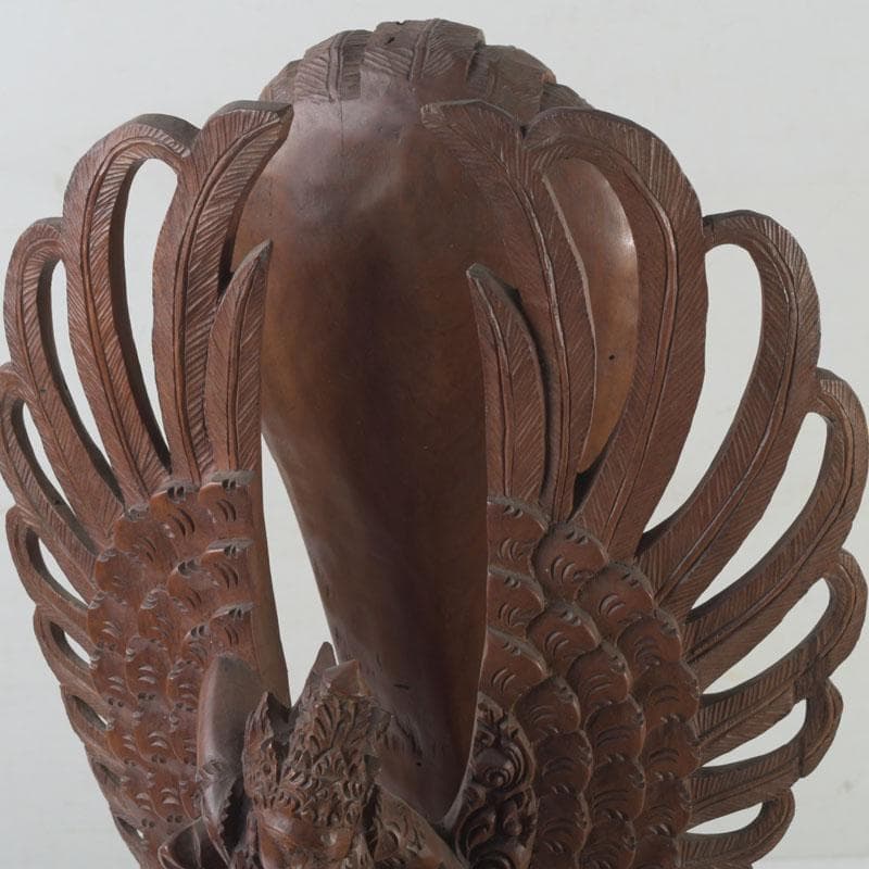 バリ島　インドネシア　木彫　ガルーダ像　置物　C　9848A