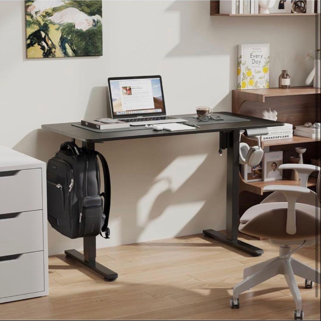 電動 オフィスワークテーブル スタンディングデスク 昇降式デスク 高さメモリー