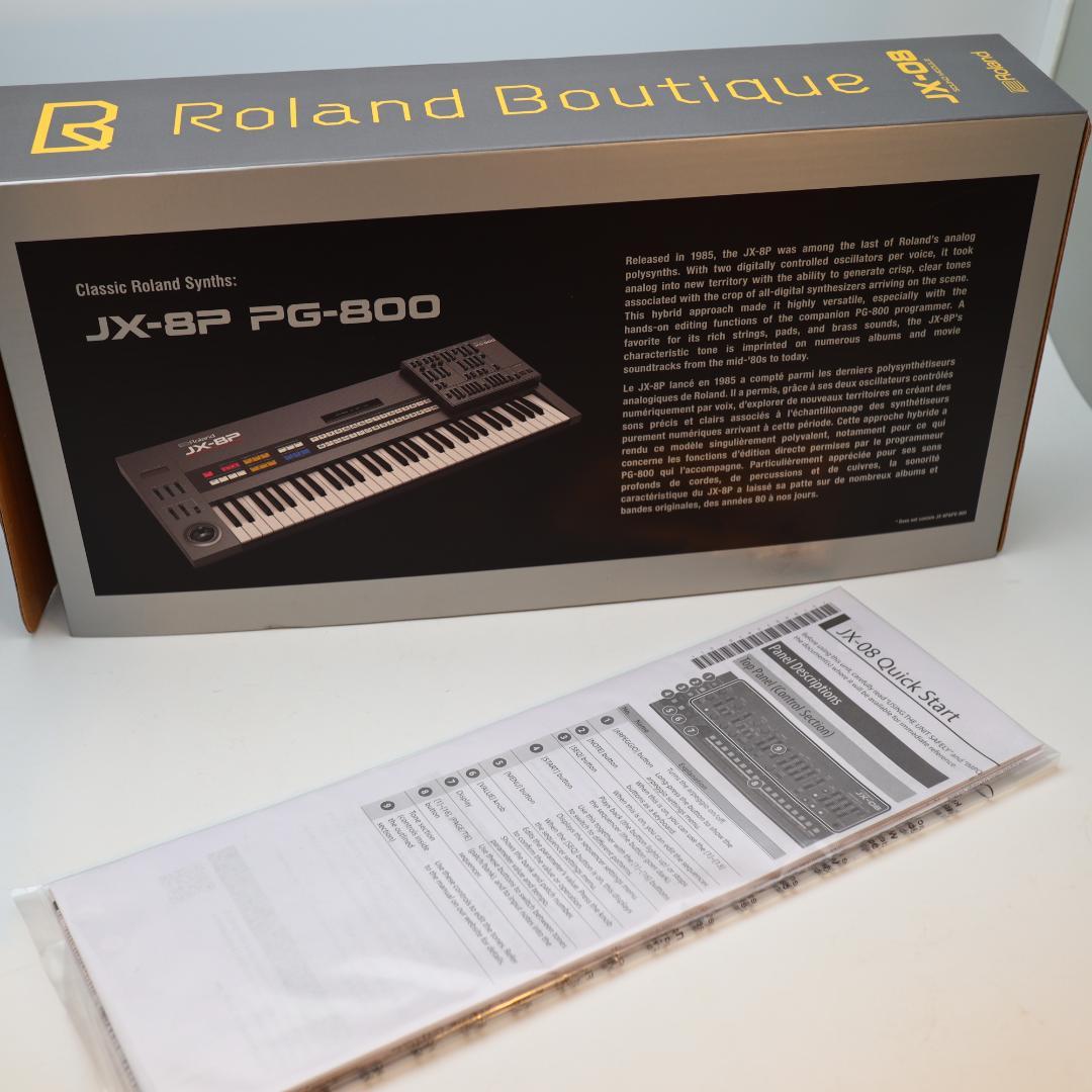 ローランド Roland Boutique JX-08 美品 元箱有 不具合あり - メルカリ