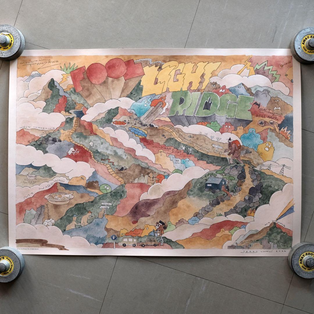 ジェリー鵜飼 イラストポスター B3サイズ jerryukai ジェリーマルケス